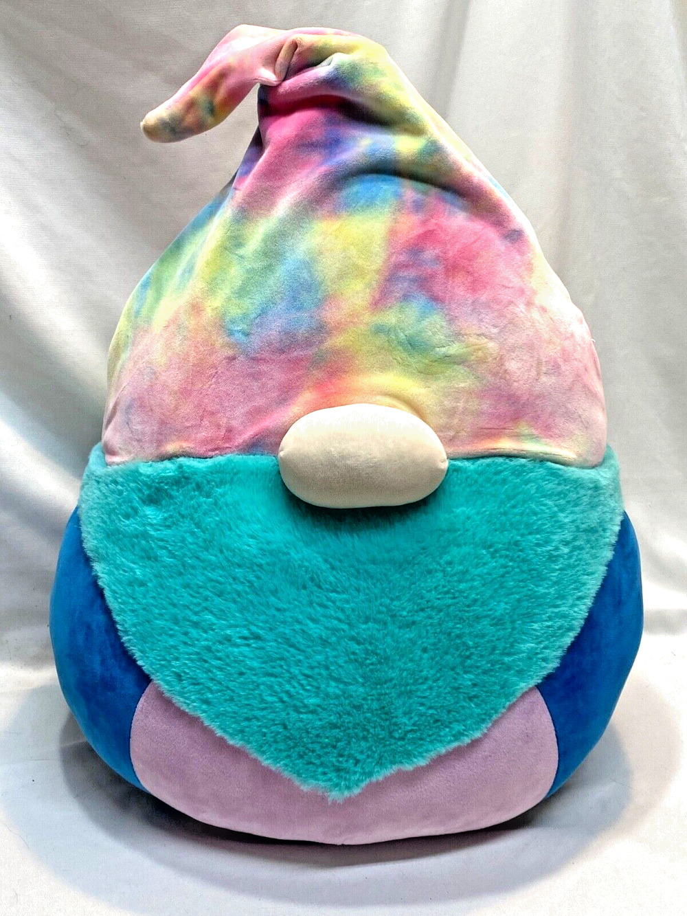 Squishmallow Rayford the Gnome Plush Kellytoy Rainbow Stuffed Animal 20"